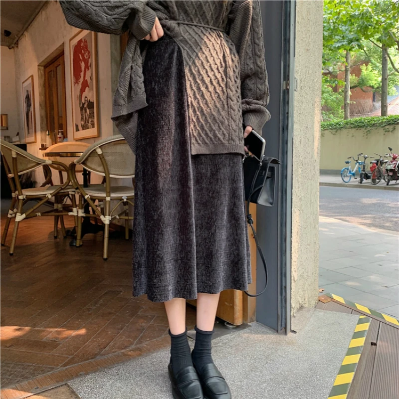 

Women Sweaters Autumn Oversized V Neck Full Sleeve Long Twist Sweater Sashes Split Hem Knitted Pullover Jumpers