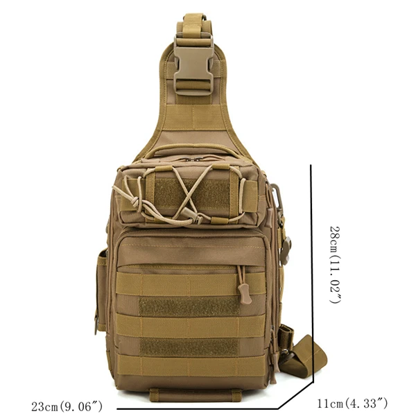 

Hiking Trekking Backpack Sports Climbing Shoulder Bags Tactical Camping Hunting Daypack Fishing Outdoor Camouflage Shoulder Bag