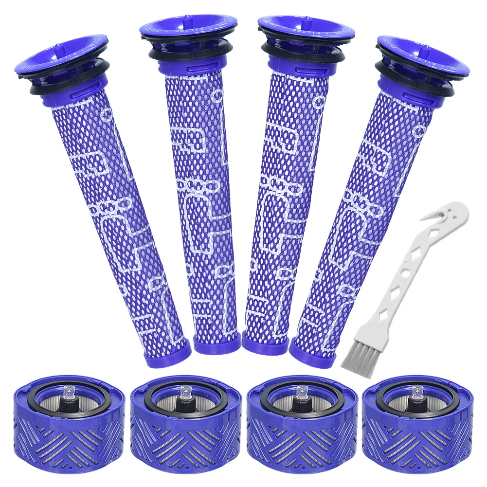 

2/4/8 шт., многоразовые фильтры для пылесосов Dyson V8 V7 V6