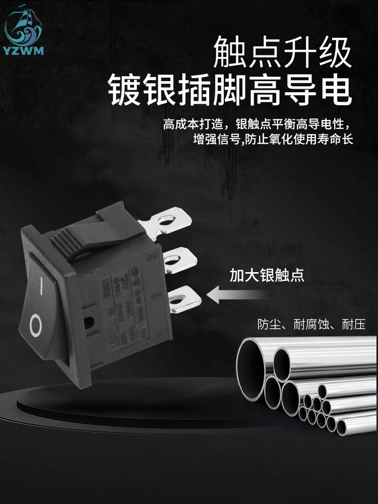 KCd1 маленький корабль Тип переключатель 6-pin 3-ступенчатый 2-3 pin коробка передач с