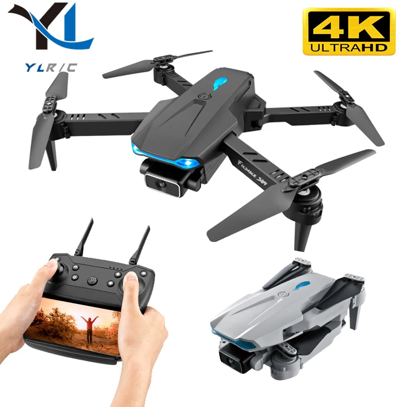 2021 S89 Квадрокоптер 4K HD Двойная камера высота поддерживаемый складной мини Дрон Wi