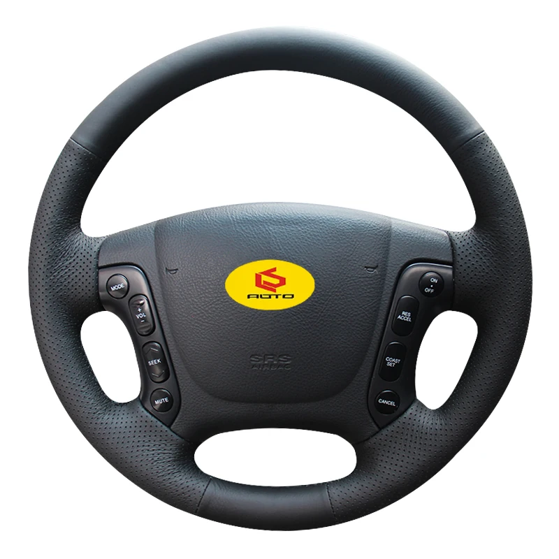 Оплетка на руль для Hyundai Santa Fe 2007 2008 2009 2010 2011 2012 volante чехол Стайлинг