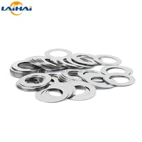 10pcs m9 to m40 din988 304 stainless steel ultra thin flat washer adjusting ultrathin shim plain gasket thick 0 1 0 2 0 3 0 5mm