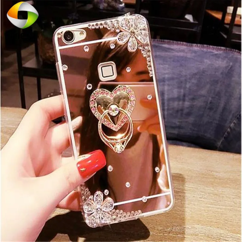 

Зеркальный чехол для телефона Huawei Honor X10 20 20i pro 10i 9s 8x9 7X 8C V20 9 10 Lite 9X V10, чехол ручной работы, чехол для телефона с подставкой