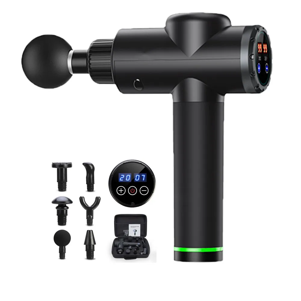 

Deep Muscle Fascia Electric Tissue Vibration Benefits Of A Massage Gun For Runners