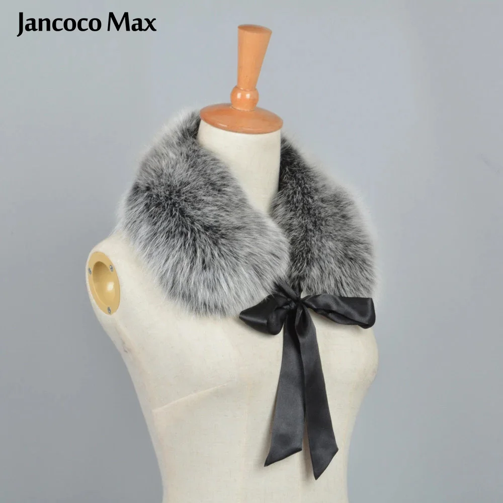 

Шарф из натурального Лисьего меха Jancoco Max, женский, зимний, теплый, S7202
