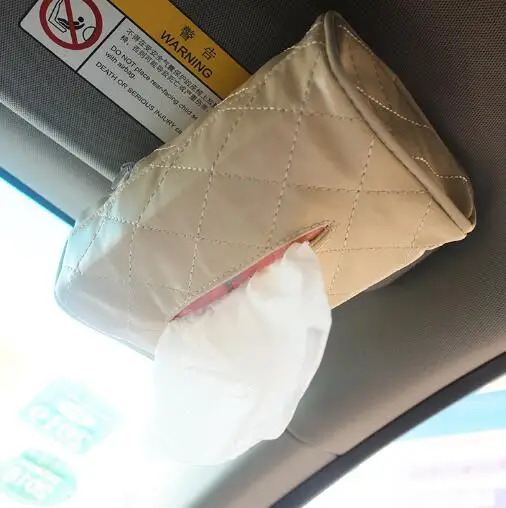 Универсальный солнцезащитный козырек кожаный чехол для автомобильного сиденья