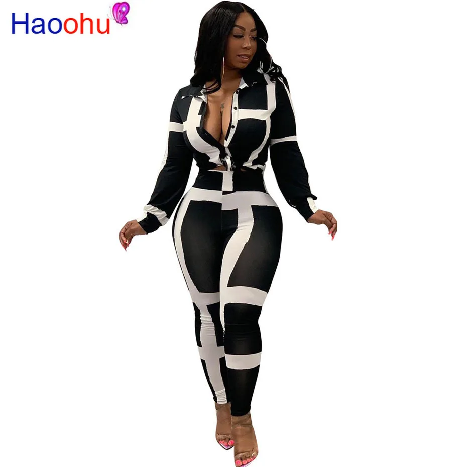 

Plus Size Plaid Two Piece Set Tracksuit Women Rave Sexy Top+Pant Sweat Suits 2 Piece Birthday Club Outfits Matching Sets