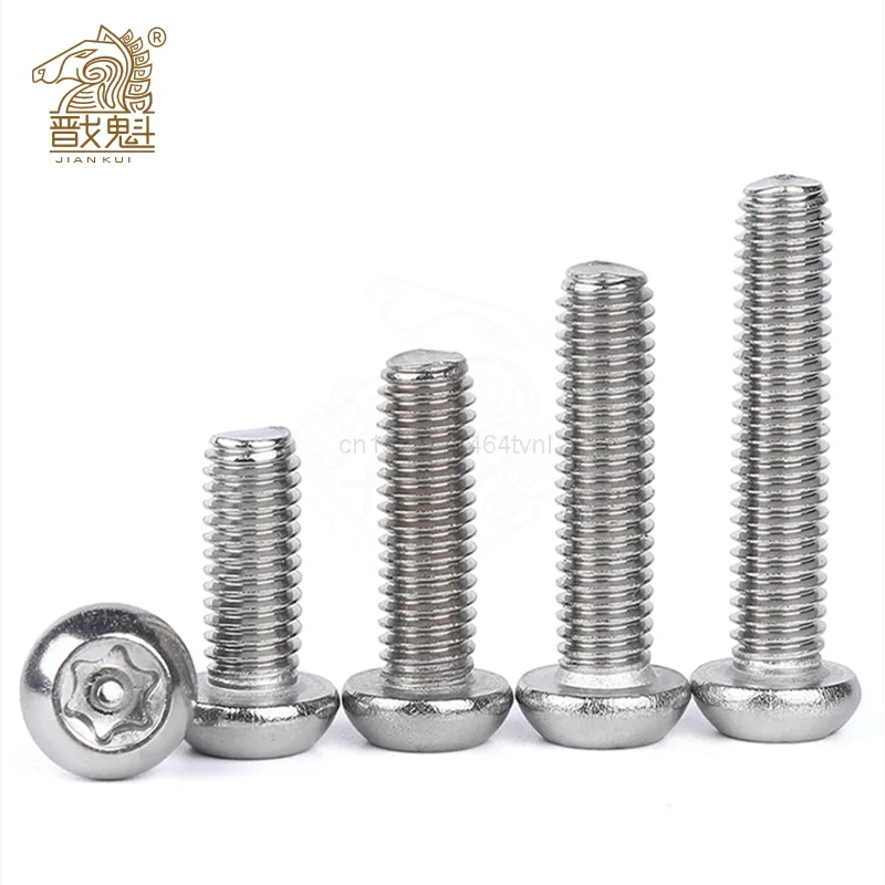 

Винт с шестилепестковой звездообразной головкой, M3 M4 M5 M6 304, из нержавеющей стали, с защитой от взлома, 10/50 шт.