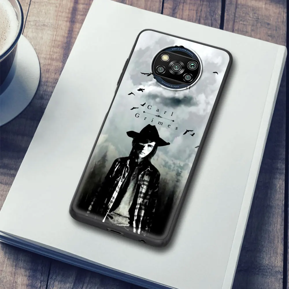 

Phone Cover For Xiaomi Redmi Note 9S 8 9 8T 9T 7 9C 7A 8A K30 Pro Black Soft Casos Mobile Case Sac The Walking Dead