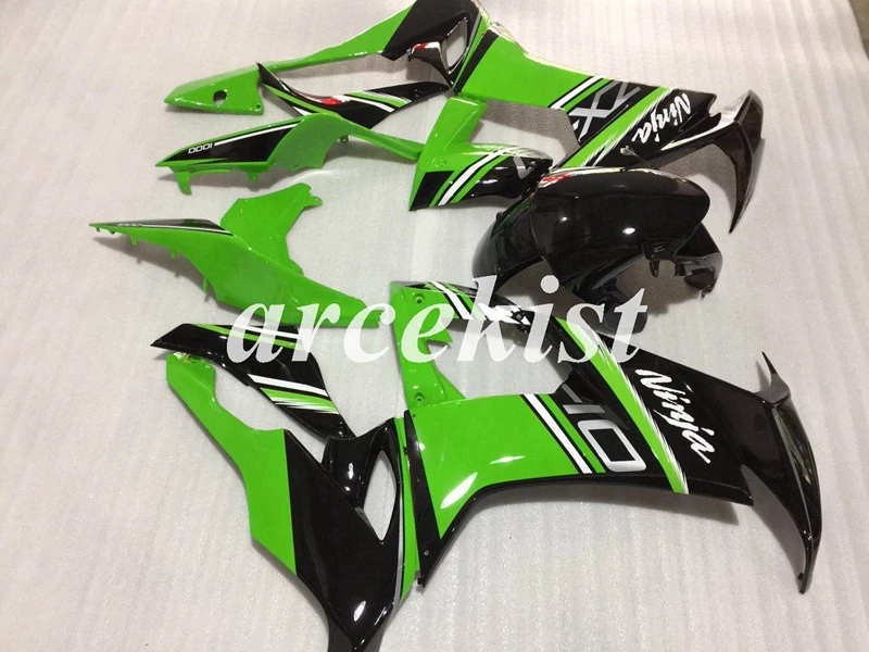 Новый комплект обтекателей для мотоцикла ABS kawasaki Ninja ZX 10R ZX10R 2008 2009 2010 08 09 10 кузова