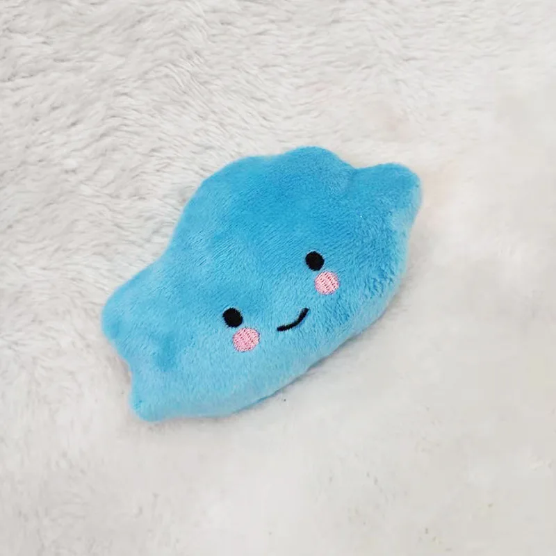 

New Pet Dog Fluffy Sound Resistant To Biting Teeth Dog Toys White Clouds