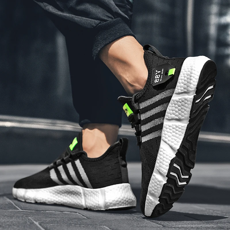 

Men Sneakers Women Breathable Running Shoes Outdoor Sport Fashion Couples Platform Walking Shoes Lightweight Tenis Masculino