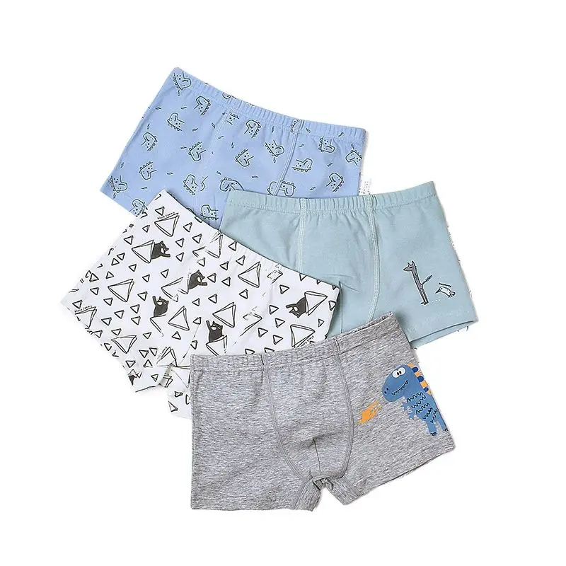 2 шт. упак. Новое Детское хлопковое нижнее белье с плоской подошвой для мальчиков