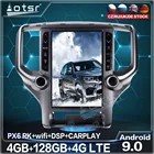Автомобильный радиоприемник 128 ГБ, экран Tesla для Dodge RAM 1500 2500 3500 Android 9,0, мультимедийный плеер, видео, GPS-навигация, Авторадио, стерео BT