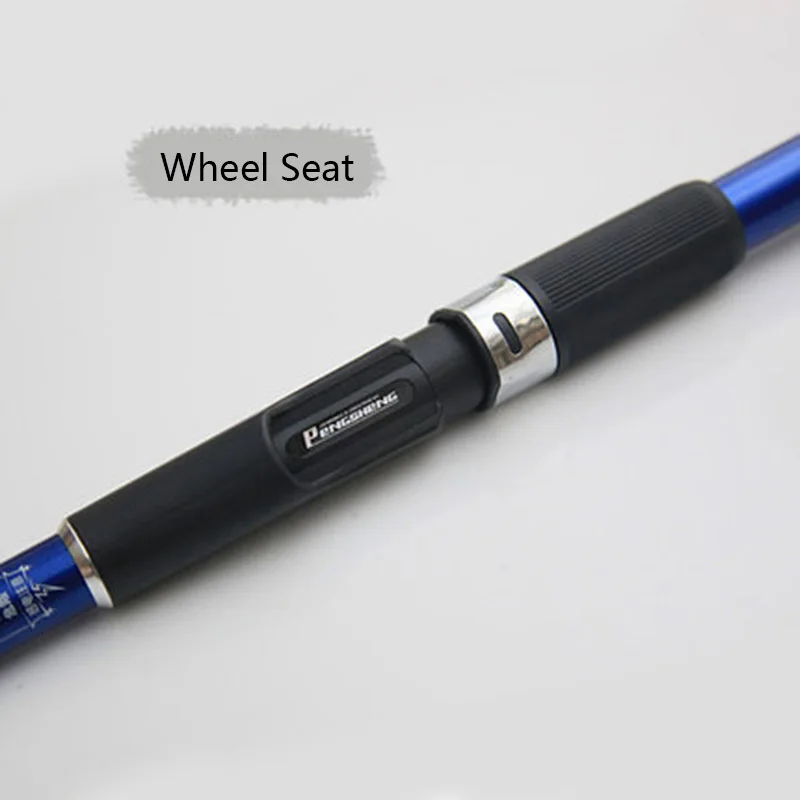 Three fish 2.4m 2.7m 3m 3.6m Telescopic Fishing Rod High Carbon Fiber Rock Fishing Rod Guide Ring Reinforcement Hard Sea Rod