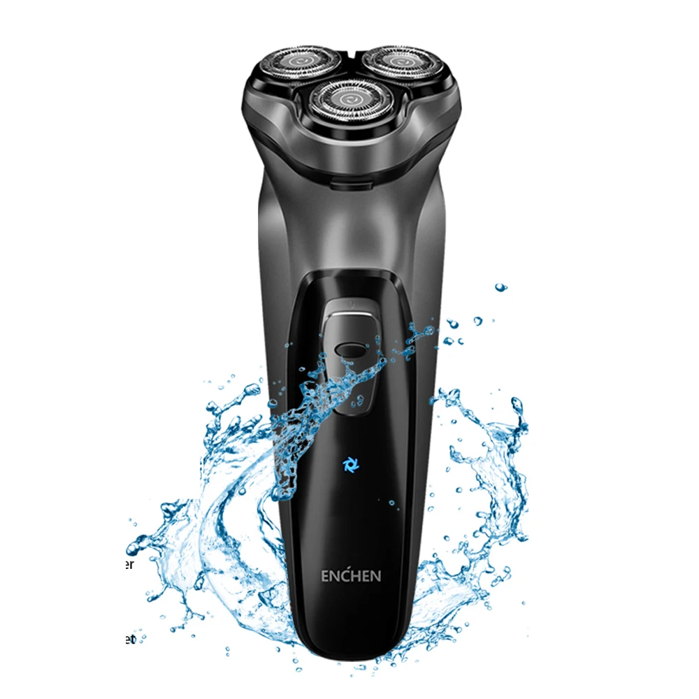

Enchen 3D бритва для мужчин, моющаяся бритва Type-C USB, перезаряжаемая бритва, триммер для бороды, портативная бритва