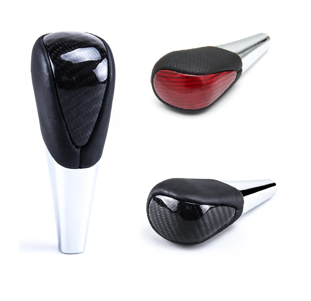

Универсальная ручка переключения передач из углеродного волокна для автомобиля AT MT, алюминиевая ручка переключения передач, предназначена...
