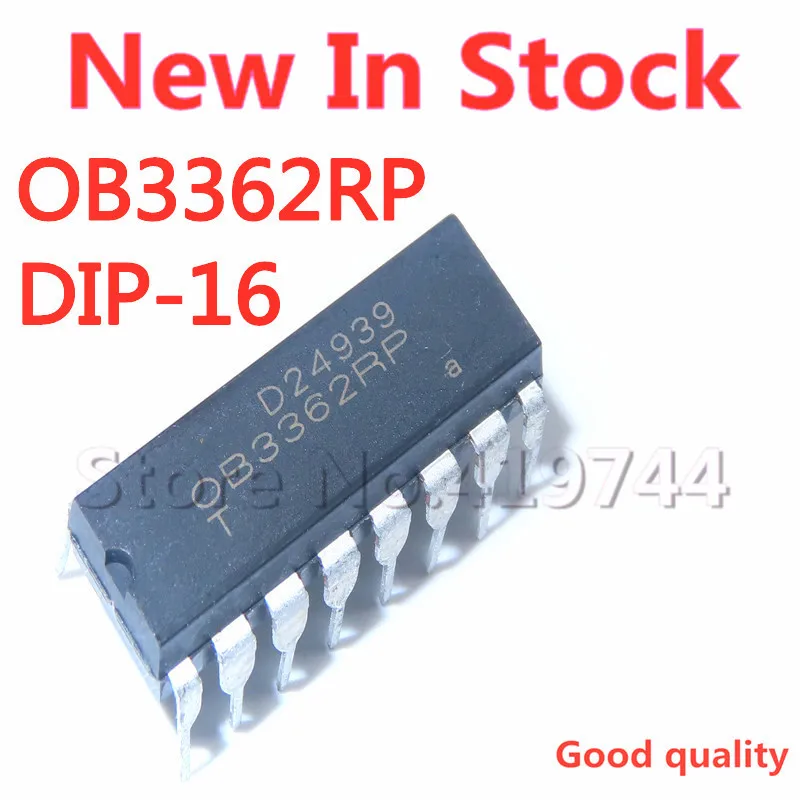 5 шт./лот OB3362RP OB3362 DIP-16 светодиодная подсветка платы питания IC в наличии новый оригинальный IC