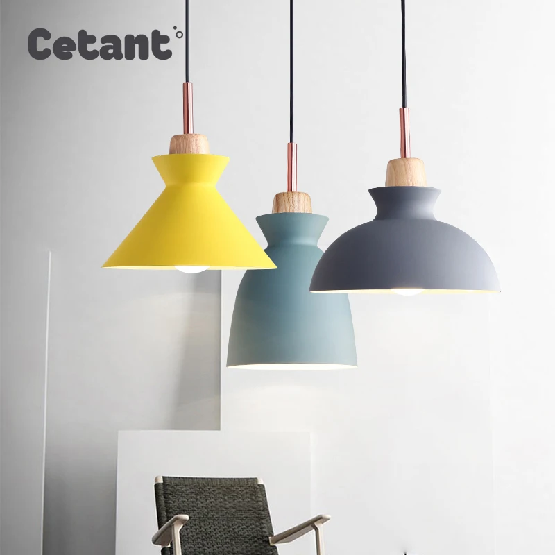 Подвесные светильники в скандинавском стиле искусство креативный макарон