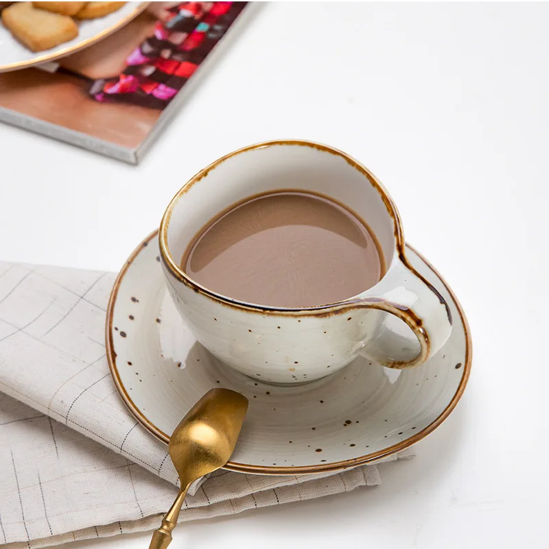 Набор керамических кофейных чашек набор из трех предметов простой креативный