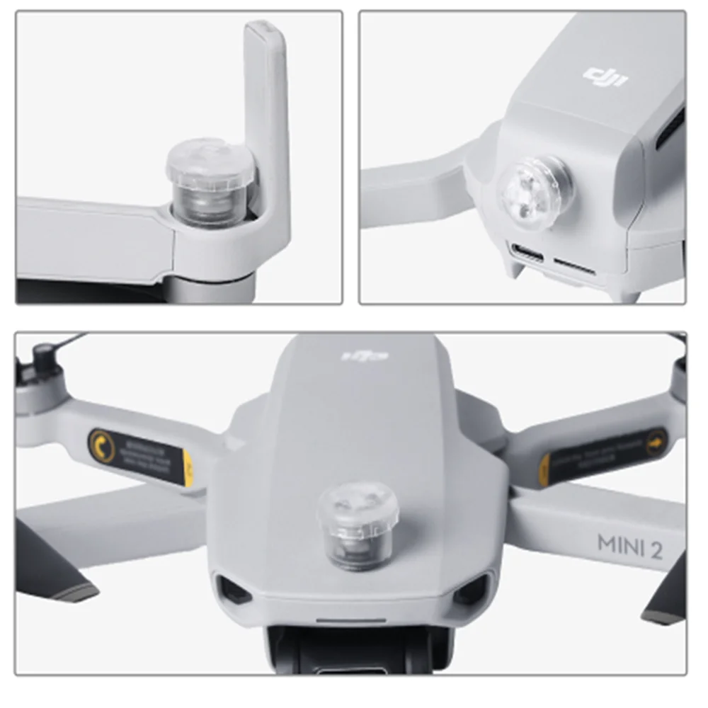 Фонарь-стробоскоп для DJI Drone Mini2 SE/Air2S/Mavic 2/Phantom Spark 4 шт./компл. | Электроника