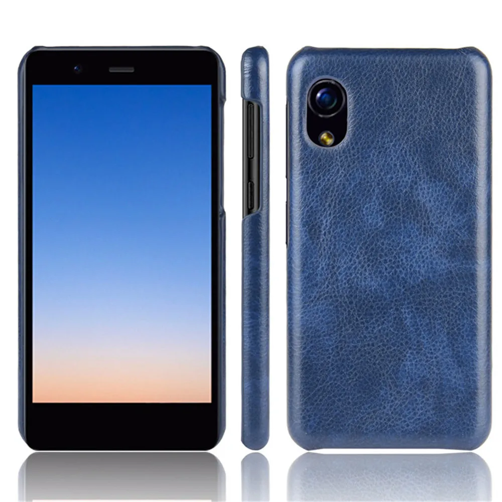 For Rakuten Mini Case 3.6 inch Luxury Litchi Striae PU Leather Thin Hard Back Cover Protective Phone Cases | Мобильные телефоны и