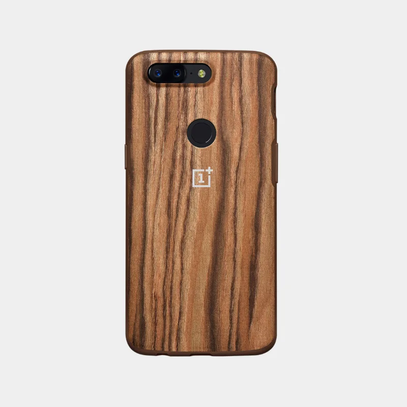 Bumper Rosewood Оригинальная упаковка Oneplus 5T чехол песчаник силиконовый Karbon 1+ 5T Задняя Крышка - Цвет: Bumper Rosewood