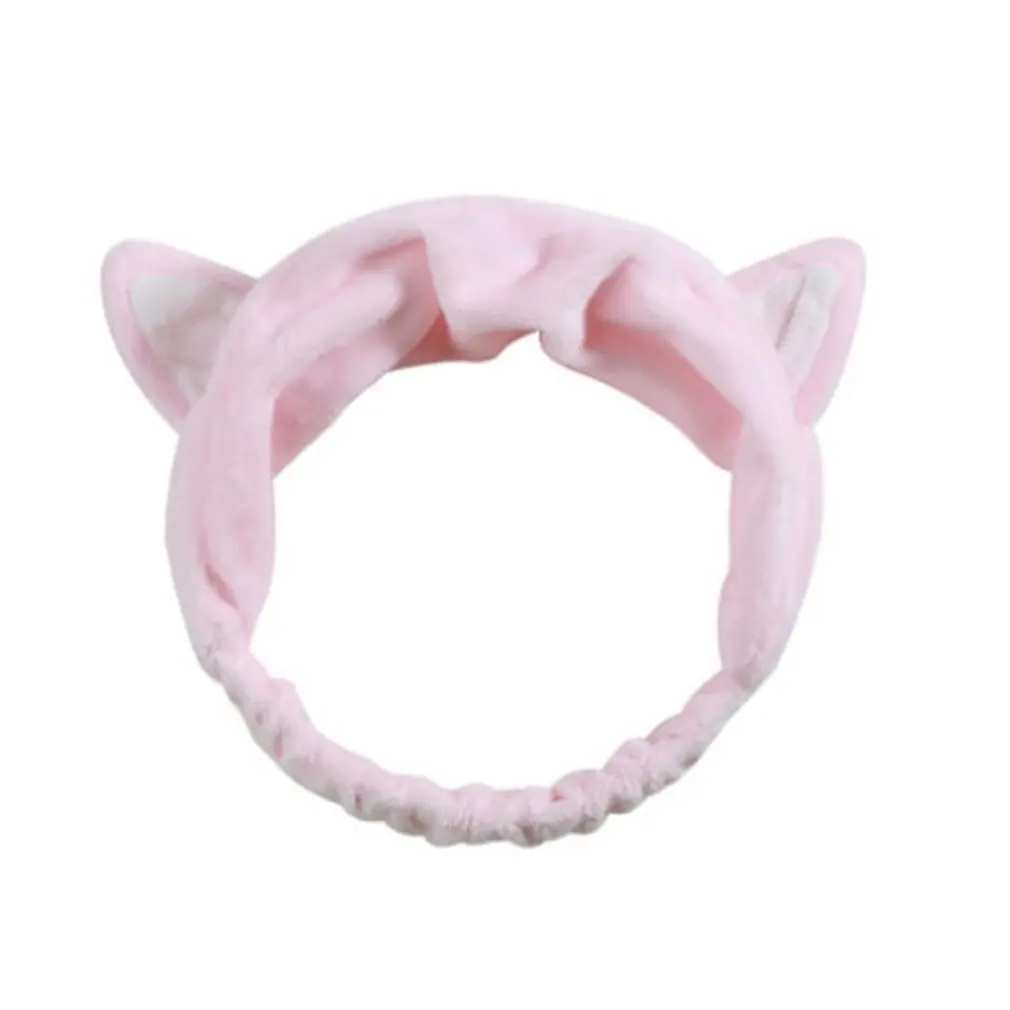 

Women Ears Tools Elastic Hair Headbands Party Makeup Party Hairband Accessories Face Wash Headdress Cute Cat Life Women