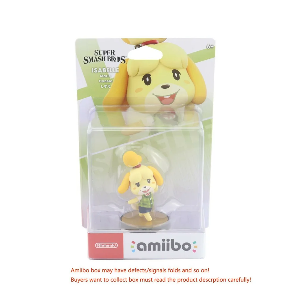 Isabelle Фигурка Amiibo Super Smash Bros. Серия Для nintendo переключатель Фирменная Новинка - Цвет: Isabelle