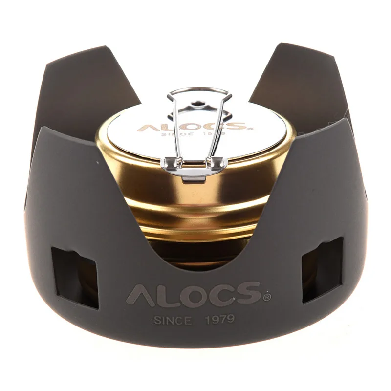 Alocs CS-B02 Ultralight Stainless New Outdoor Spirit Alcohol Liquid Solid Stoves Estufa De for Camping Hiking | Спорт и развлечения