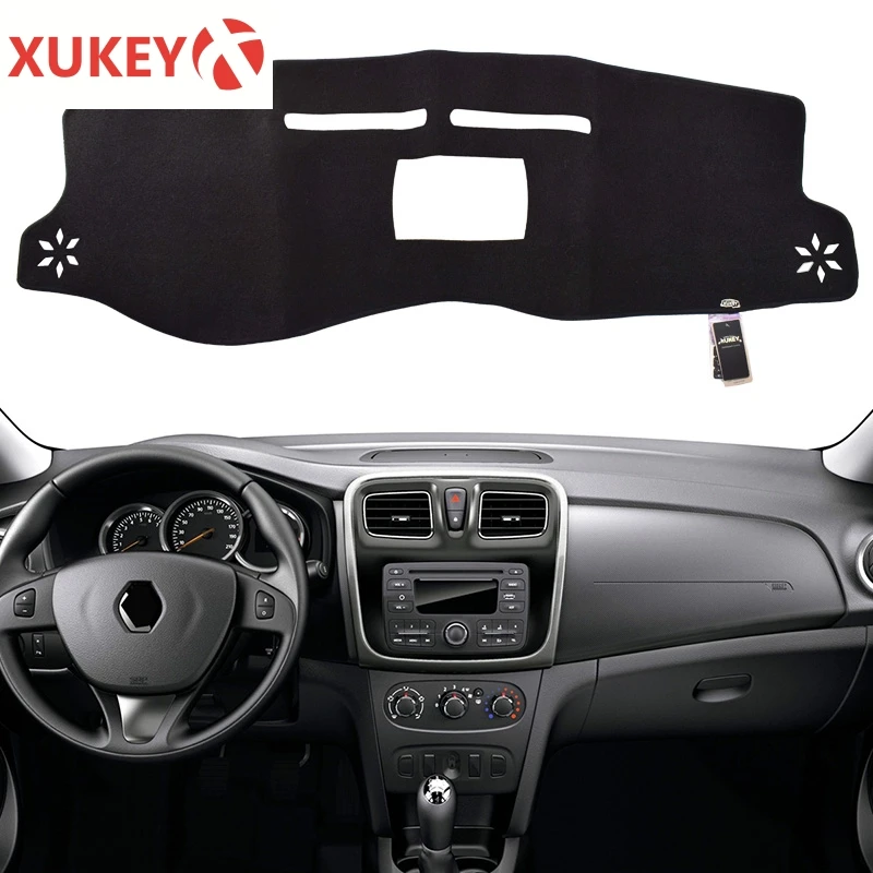 Xukey для Renault Duster Logan 2 Symbol 3 2013 2019 Dacia 2014 2017 коврик приборной панели|Комплекты