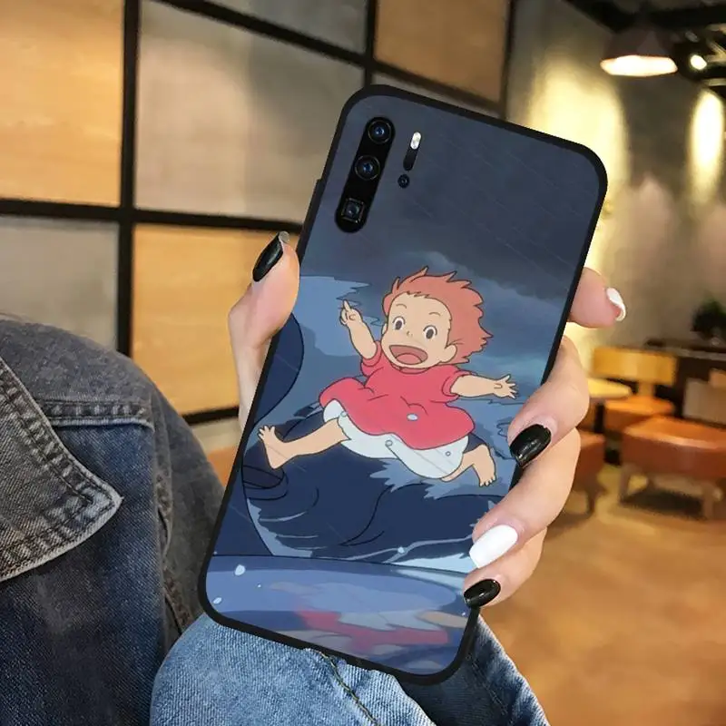 

Ponyo on the Cliff Phone Case For Huawei Mate 10 20 Lite Pro Nova 5t Honor 8a 8x 9x 20 10 10i