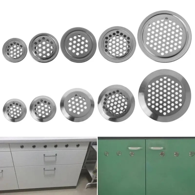 

Stainless Steel Air Vent Hole Ventilation Louver Round Shaped Venting Mesh Holes