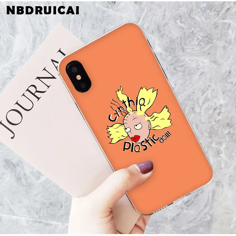 NBDRUICAI мультфильм Rugrats Amin прекрасный карамельный цвет мягкий чехол для телефона из