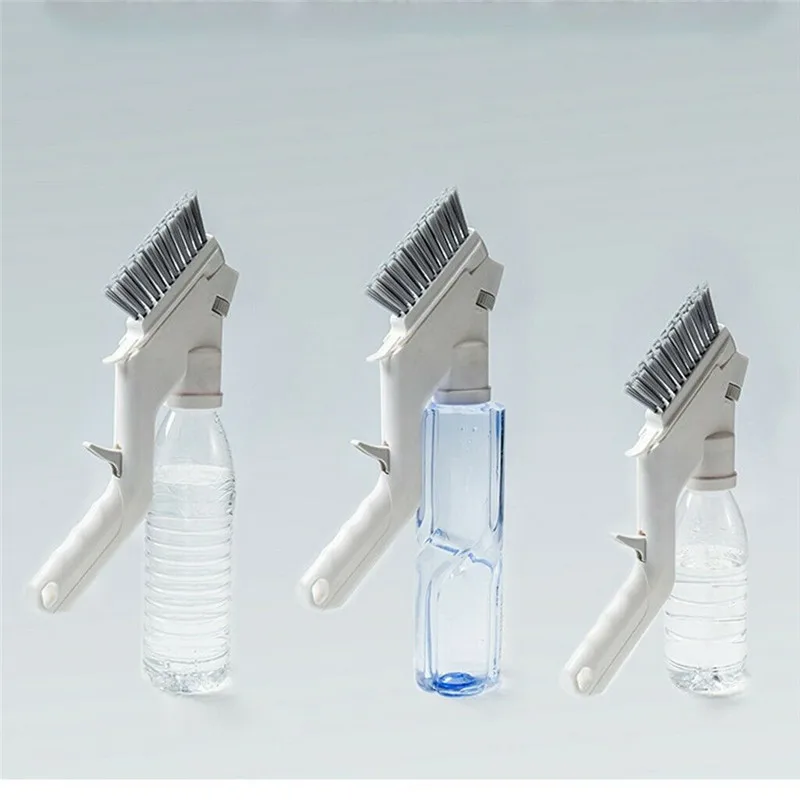 4-в-1 Кухня спрей Чистящая щетка Скраб тарелка губка для мытья автоматический