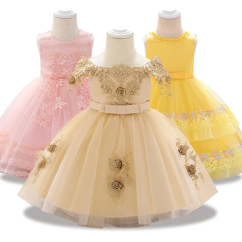 Новое Стильное романтическое желтое платье с цветочным узором для свадебной