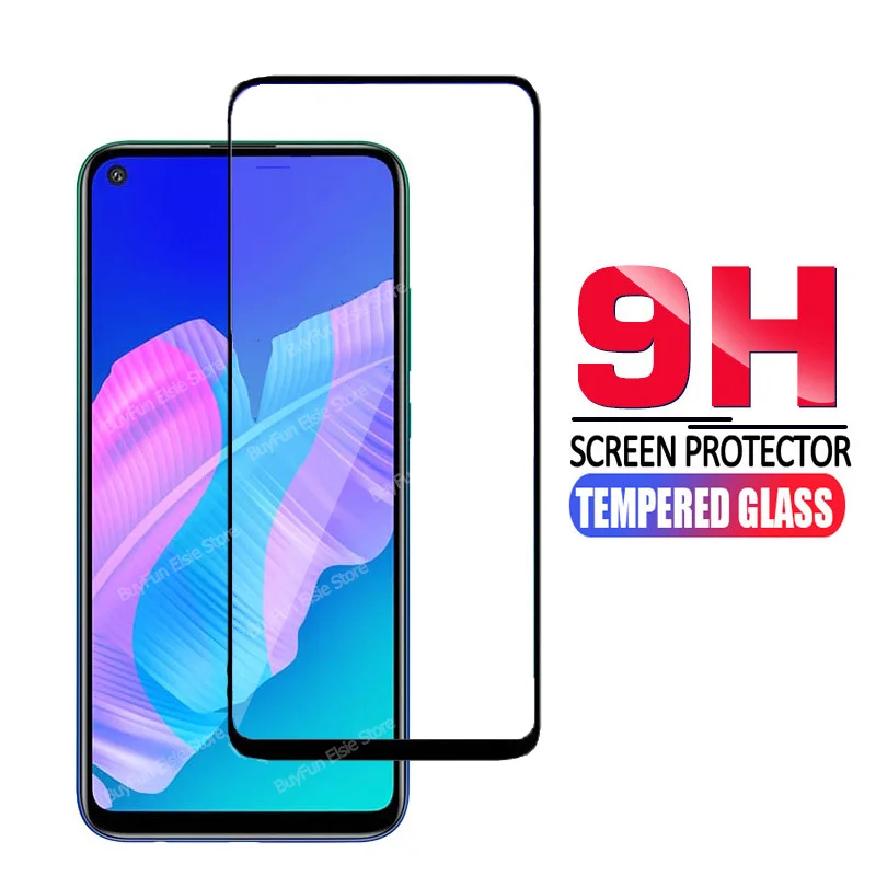 

9H Full Cover Tempered Glass For Huawei P40 Lite E Screen Protector Glas For Huawey P40Lite P 40 Light E Y7P Protective Glass