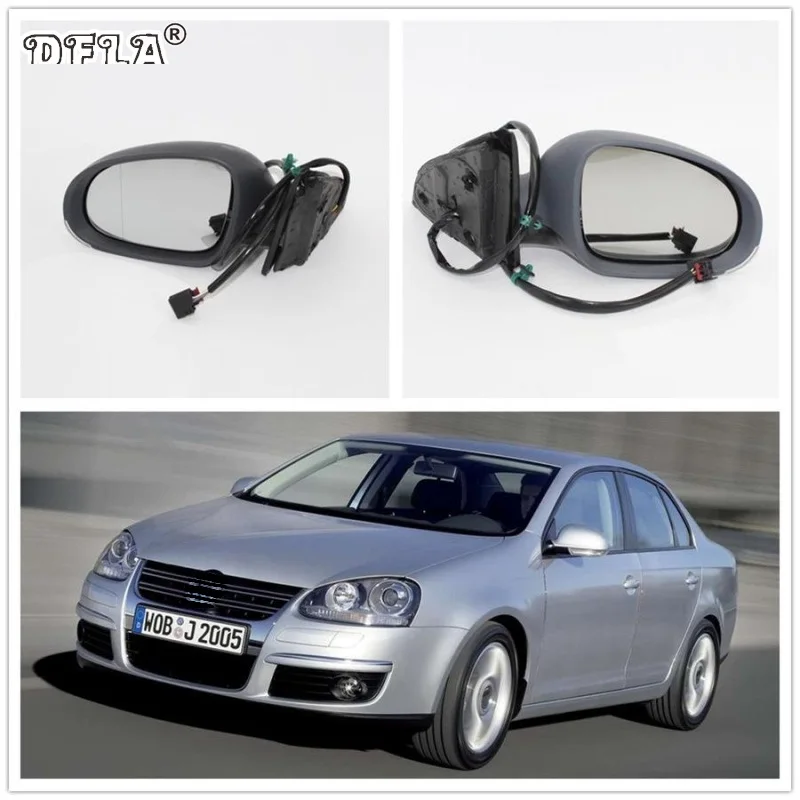 Для VW Jetta V MK5 2006 2007 2008 2009 2010 Стайлинг автомобиля подогрев электрического крыла