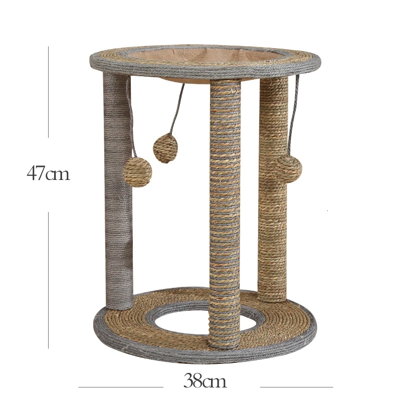 Когтеточка из сизаля маленький гамак для котят игрушечные питомцы кошек