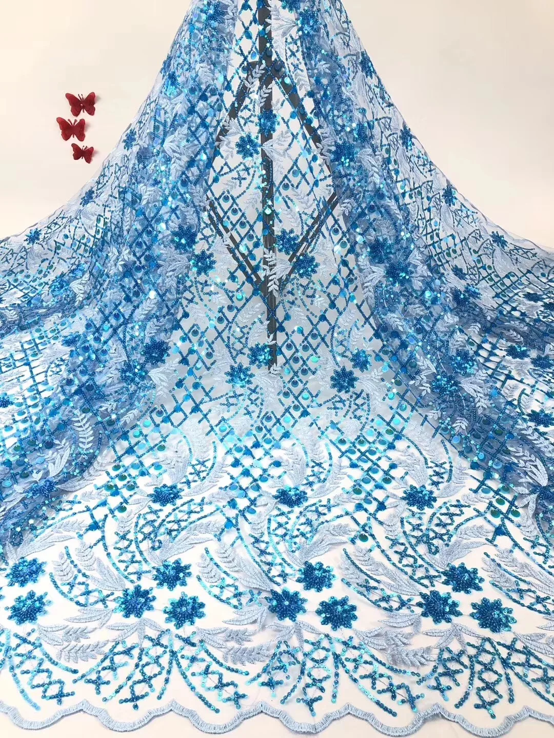 

White African dry polish Korean lace fabric 2019 high quality french cotton baby Swiss voile lace in Switzerland for men women