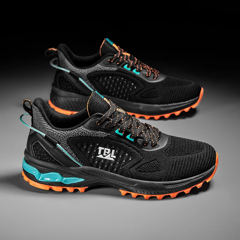 

Мужские кроссовки для бега, Нескользящие, тренировочные, со шлейфом, спортивная обувь для бега, большие размеры 47