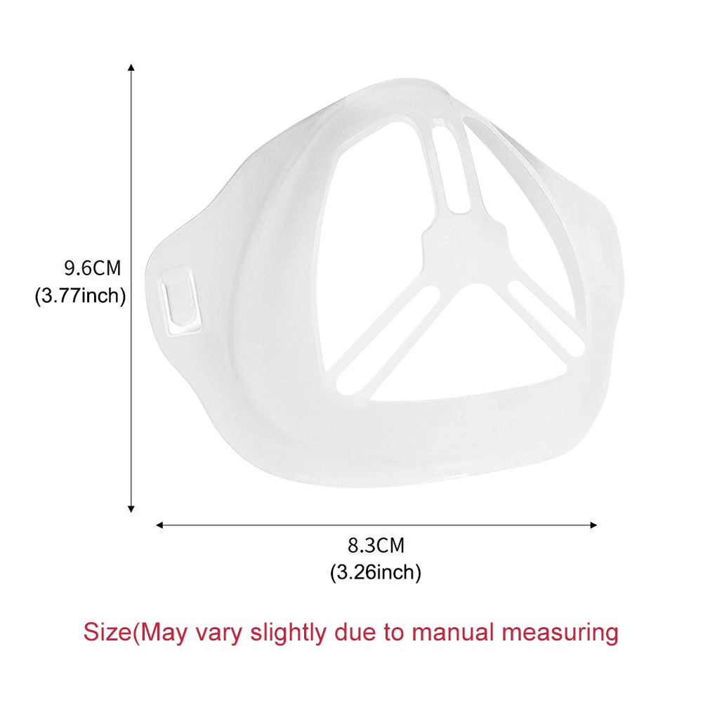 

Hot sell Mouth Mask Support Breathing Assist Mask Inner Cushion Bracket Silicone Mask Holder Support Frame Breathable Washable
