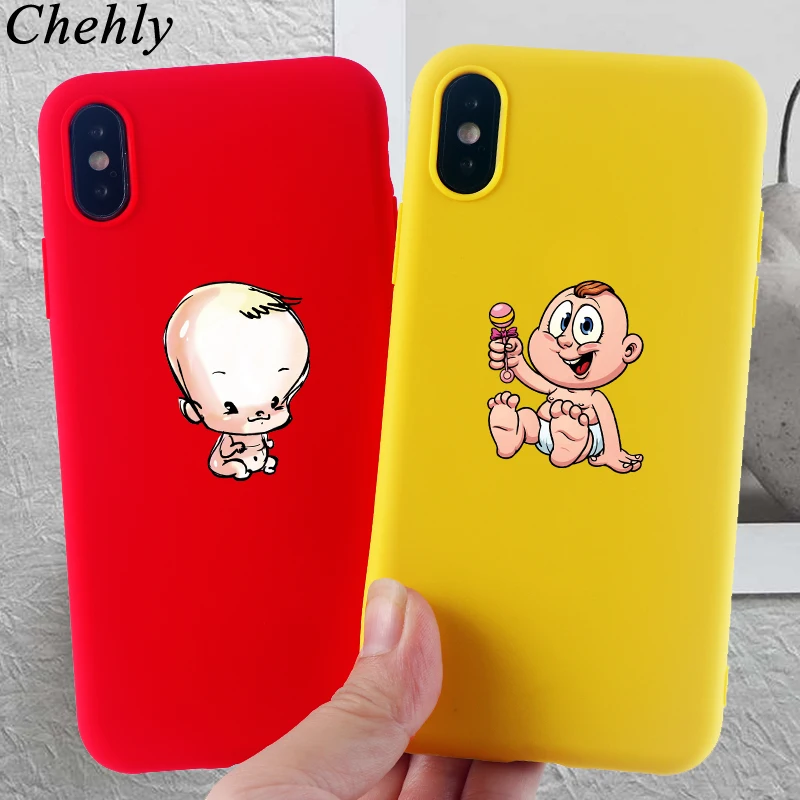 Мультяшный Новый чехол для телефона IPhone 6s 7 8 11 Plus Pro X XS MAX XR милые детские Чехлы