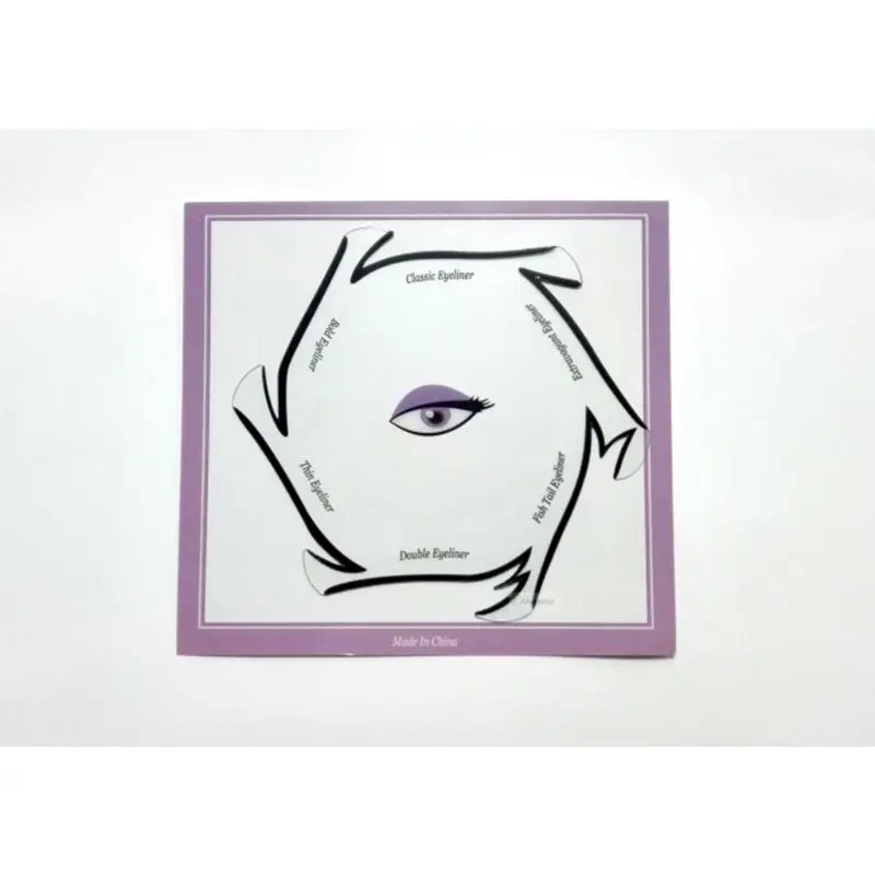 6 в 1 карандаш для глаз шаблон рисования карты модные косметические наборы