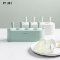 jo life silicone icecream mold popsicle cooking tools reusable diy frozen ice cream pop baking moulds