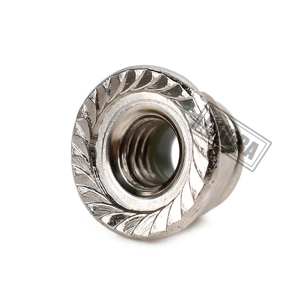 injora 10 шт металлические 4 мм m4 гайк