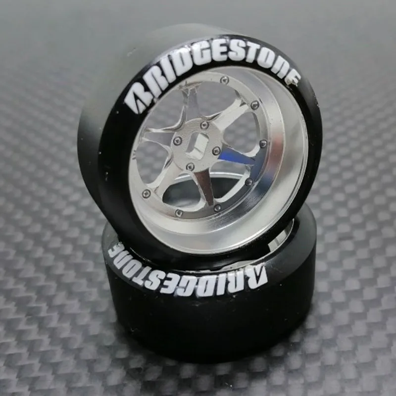 

RC Mosquito Tire Upgrade 1:28 MINI-D MINI-Q High-precision Drift Simulated Mosquito Car Metal Wheel Tire OD 22mm