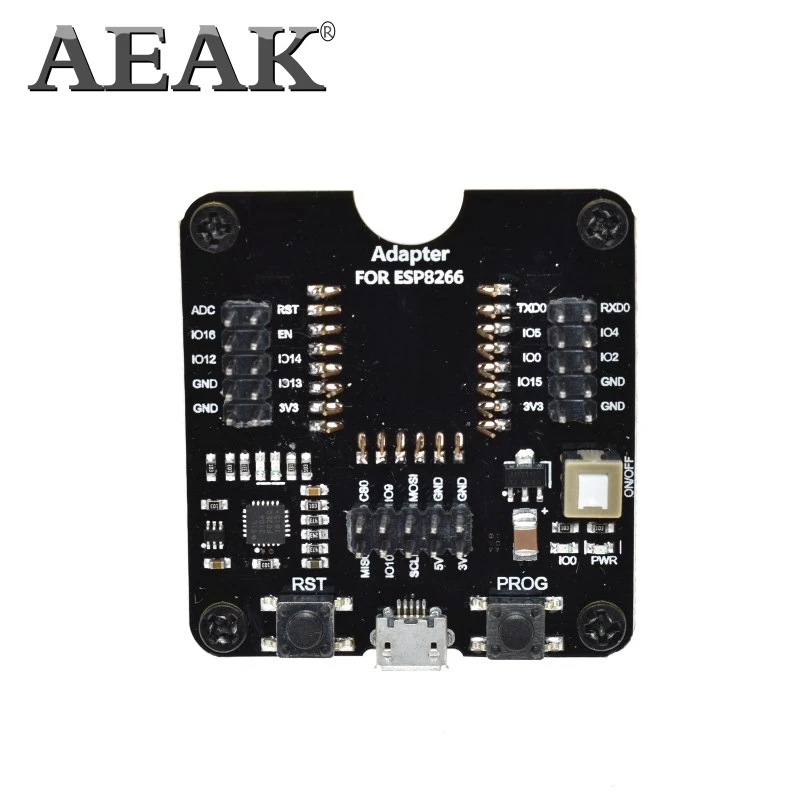 AEAK ESP8266 Тесты доска ожог приспособление Поддержка модуль ESP-12E ESP-12F ESP-07