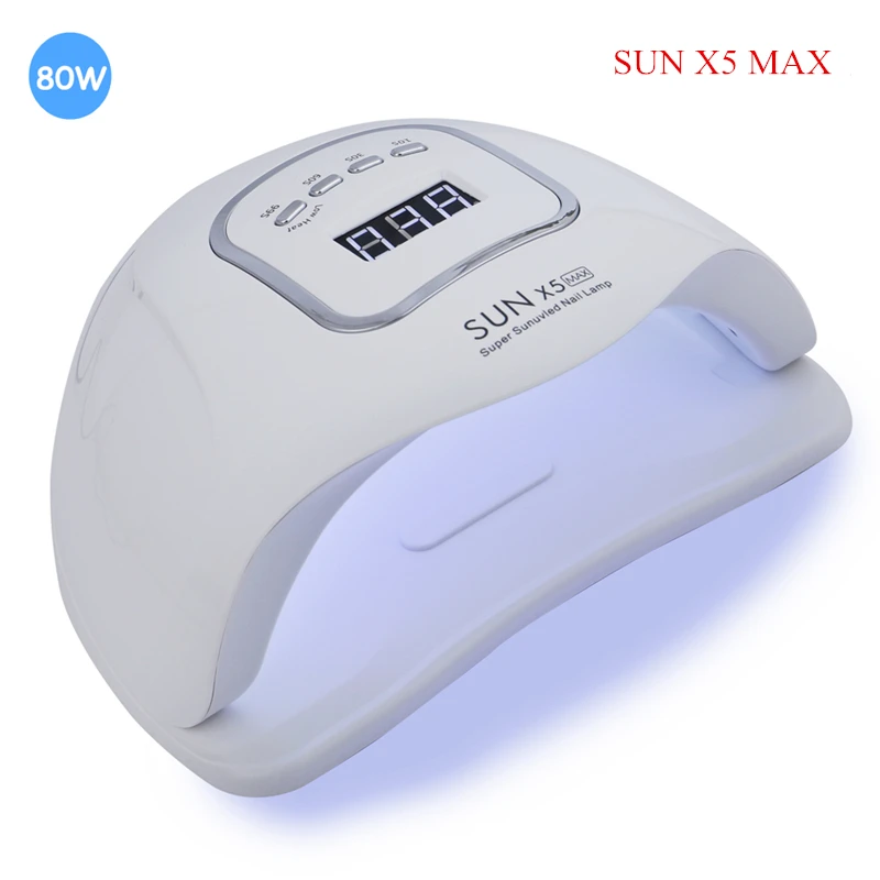 SUN X5 MAX Профессиональный Солнечный X5 Plus УФ светодиодный светильник 54 Вт Сушилка для ногтей с автоматическим датчиком ЖК-дисплей 36 светодиодный Сушилка для ногтей лампа для маникюра гель - Цвет: SUN X5 MAX